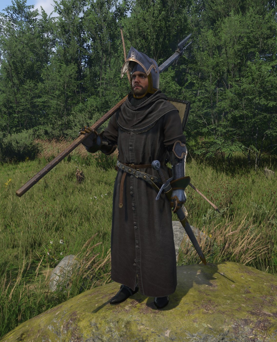 Soulshard Equipment (shortsword / shield / poleaxe / bow) preview