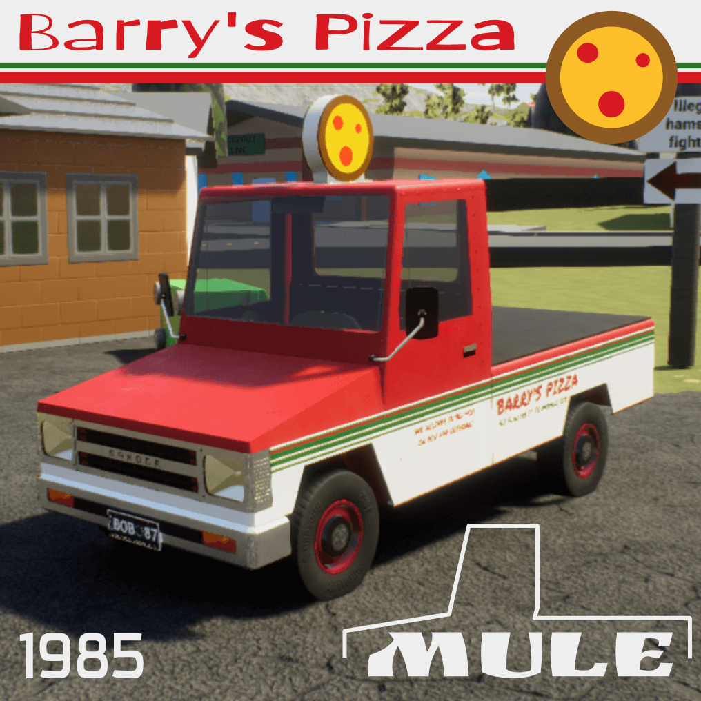 1985 Sakoda Mule (Pizza Delivery)