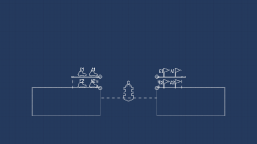 double deck draw bridge