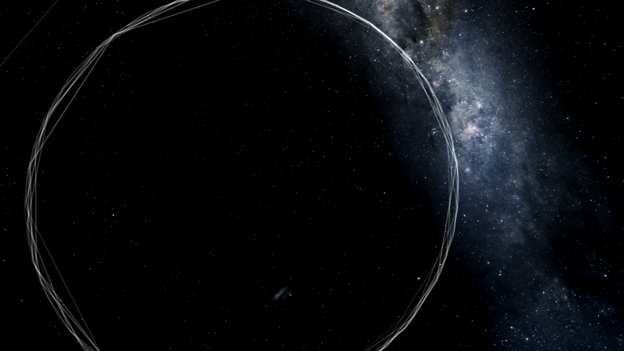solar system with no sun