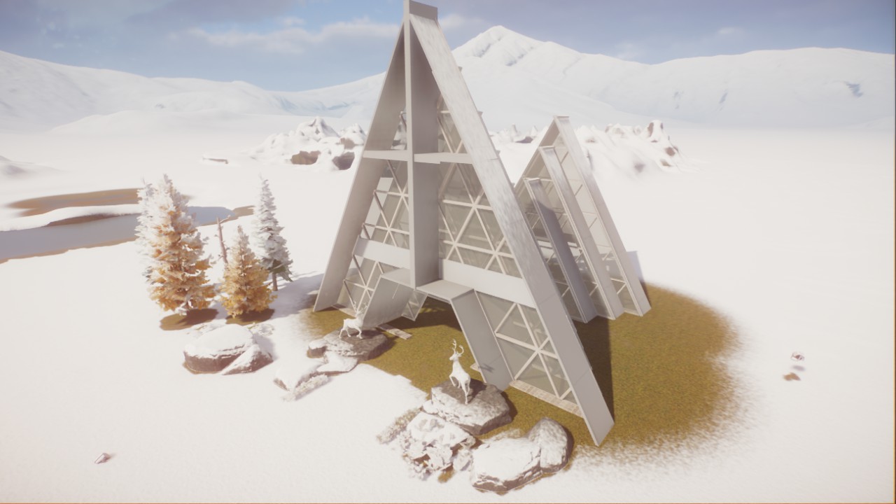 Arctic Entrance bulding