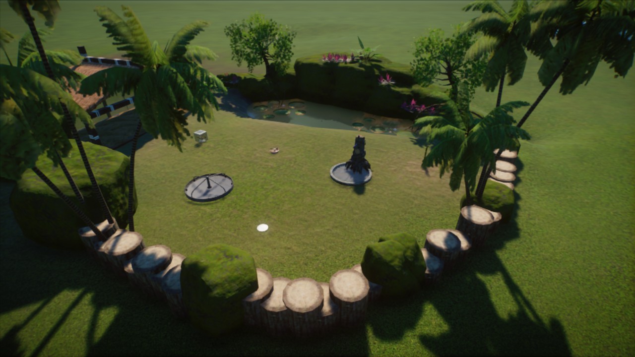 Tropical Tortoise Habitat