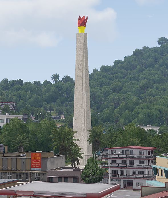 North Korea Monument Juche