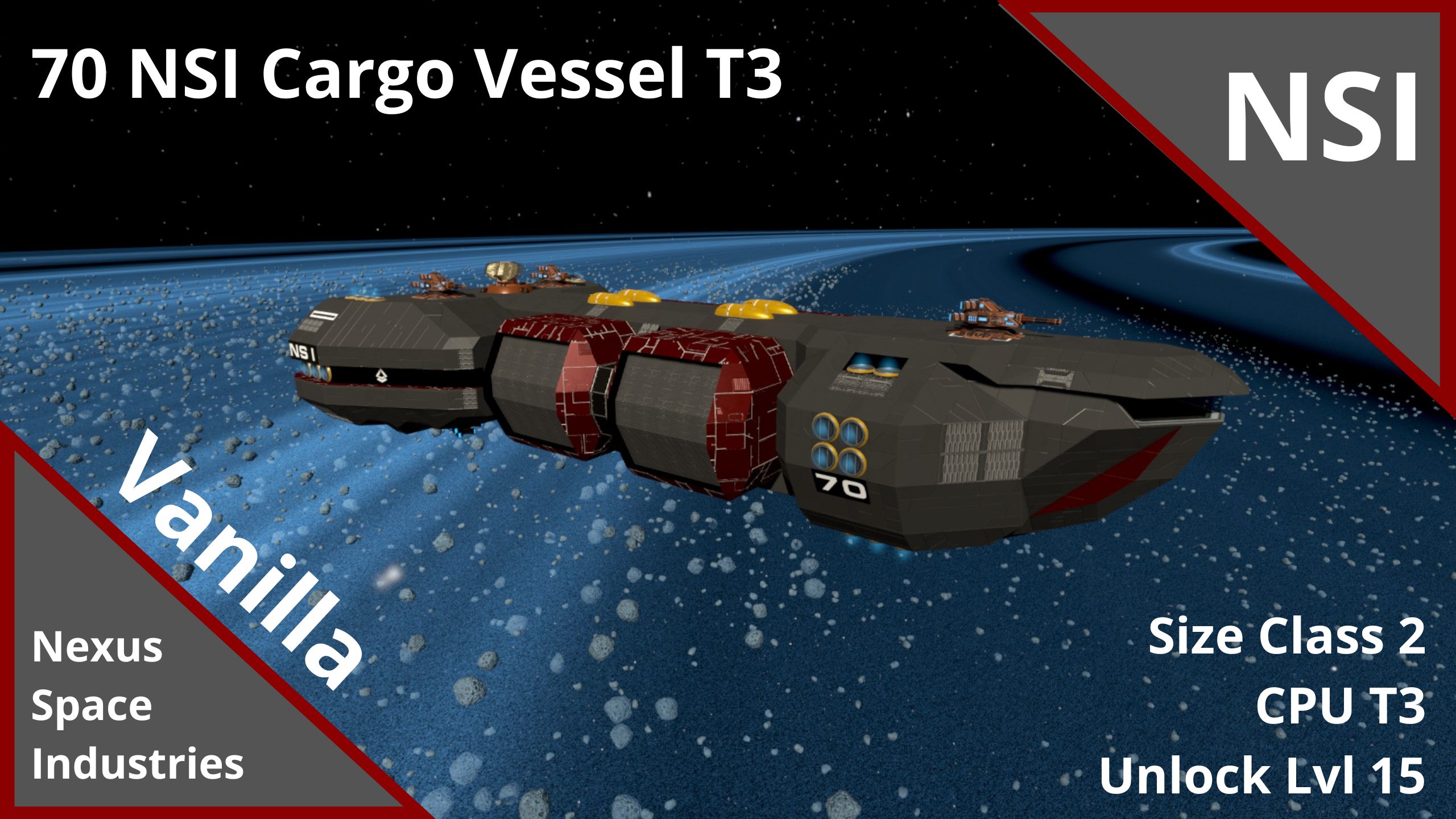 70 NSI Cargo vessel T3 (Vanilla)