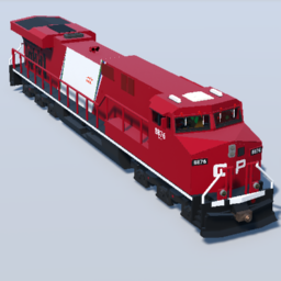 GE ES44AC CP #8876 Patched