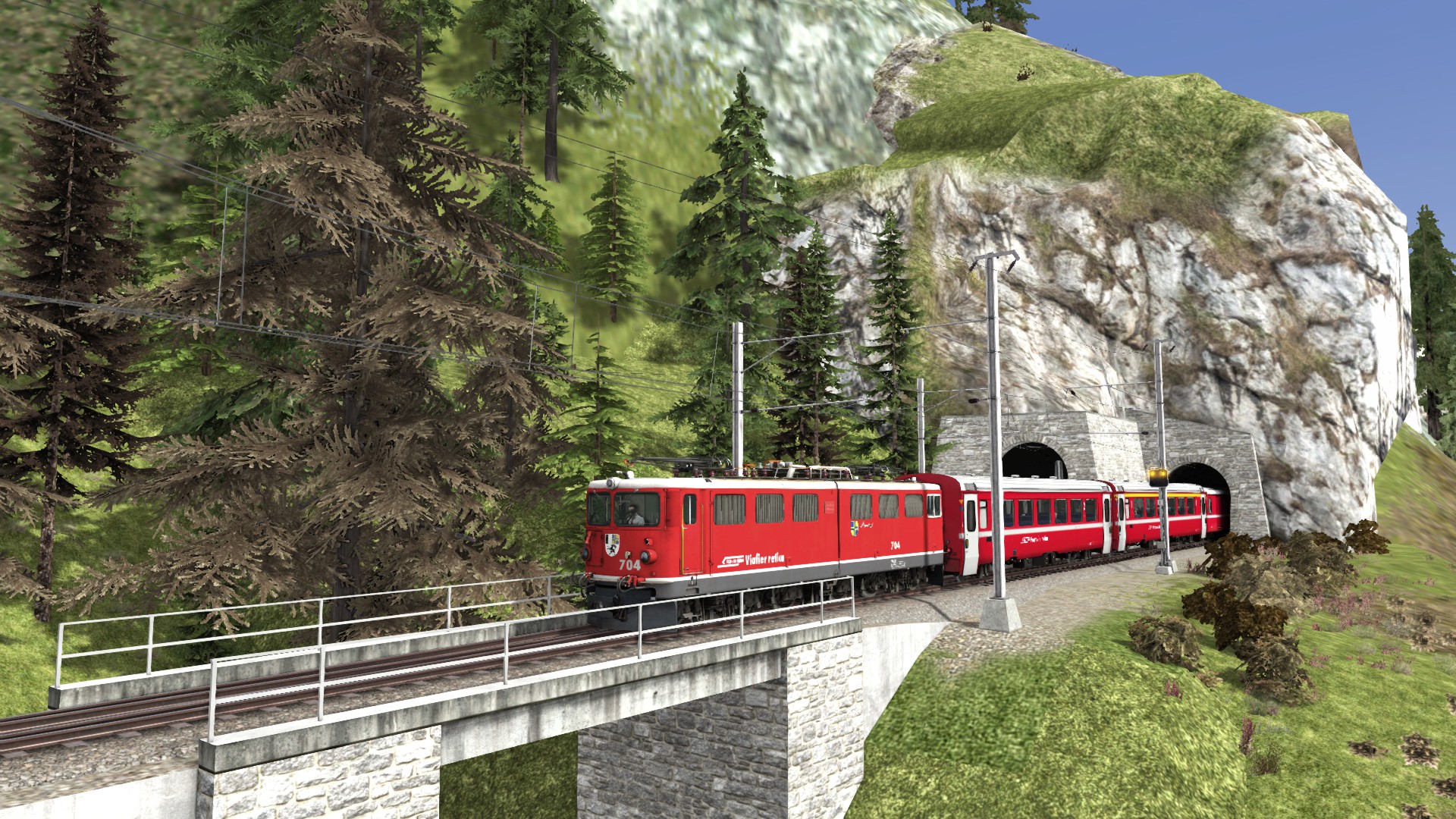 008. [GE 6/6 ii RhB] Service Engadine Line A (Scuol-Tarasp / St Moritz) - Autumn preview