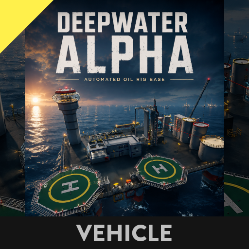 Deepwater Alpha - Automated Oil Rig Base