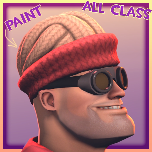 Big-Brain Braided Beanie (Brain Painter) – Team Fortress 2 Mod