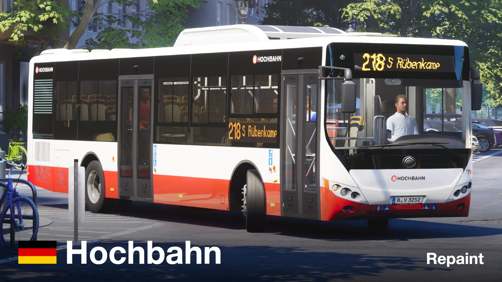 Hochbahn | Yutong Hybrid Citybus ZK6120CHEVNPG21 (H11)