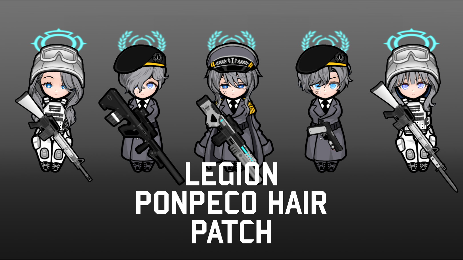 Legion Race Ponpeco Hair Patch
