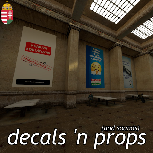 HUN '22: decals and props