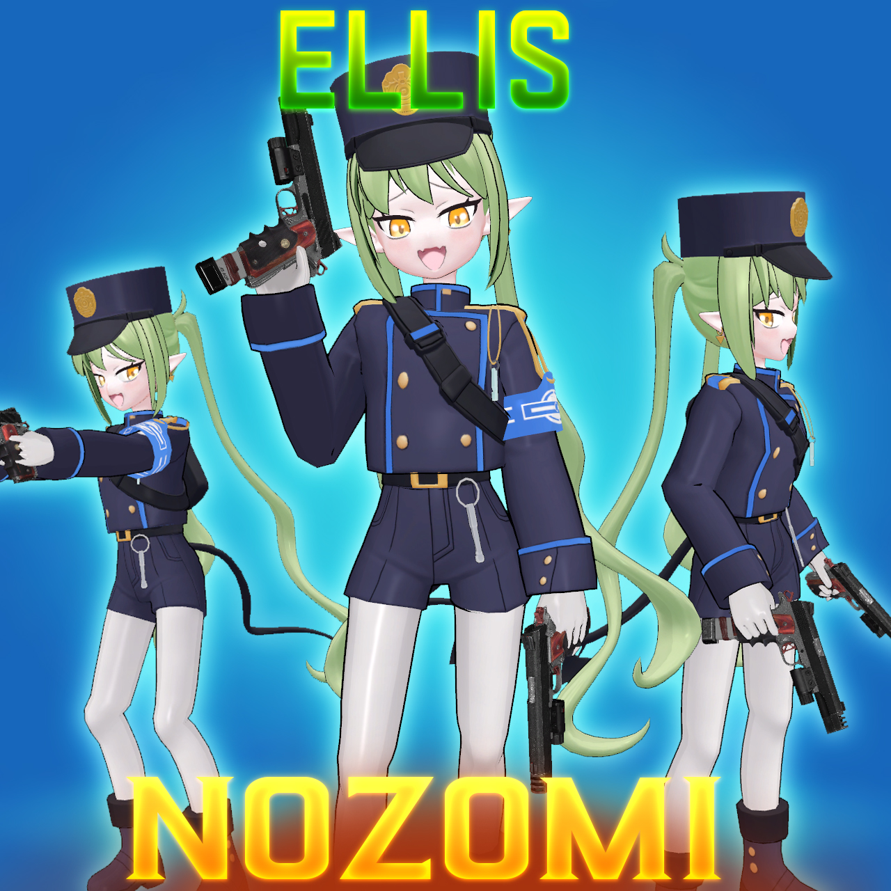 [COMM] Blue Archive: Tachibana Nozomi - Ellis
