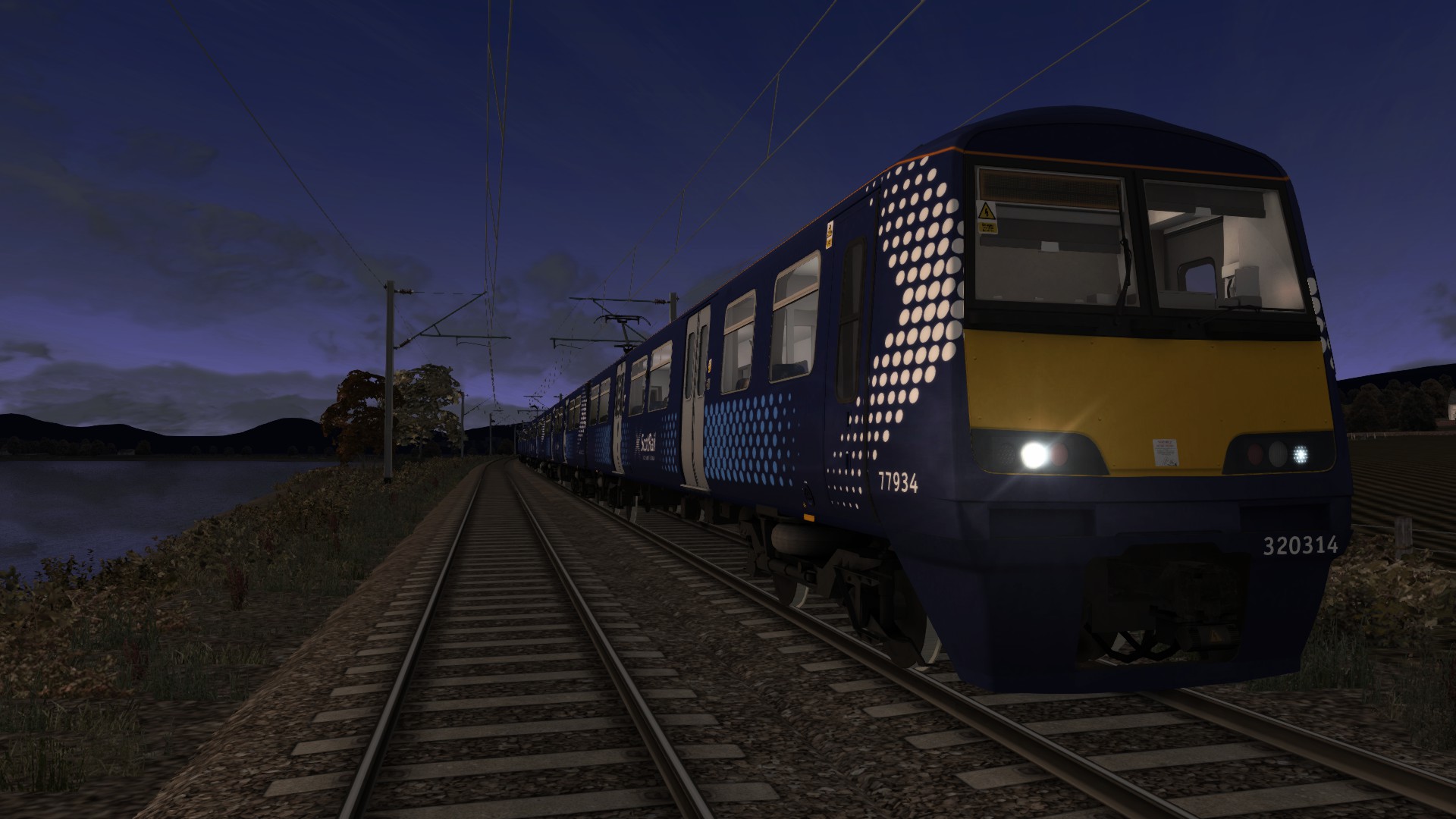 Class 320  6 Car Passenger to Queen Street
