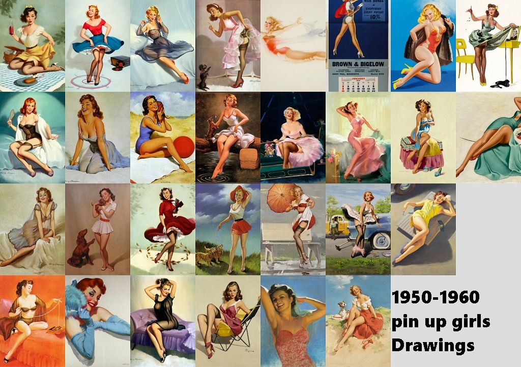 Pin Up Girls 1950-1960s (Reloaded)