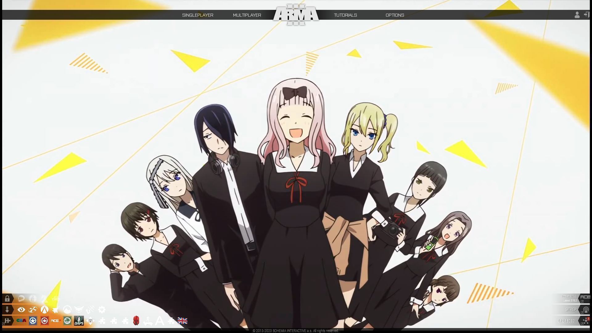 [BL] Animated Main Menu - Love is War
