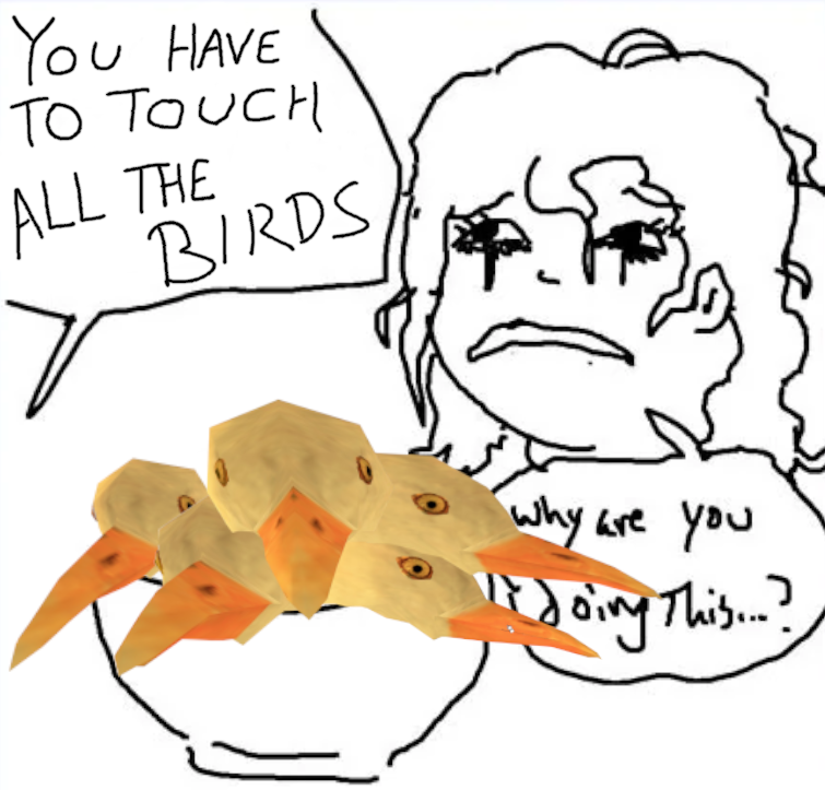 Touch the Birds