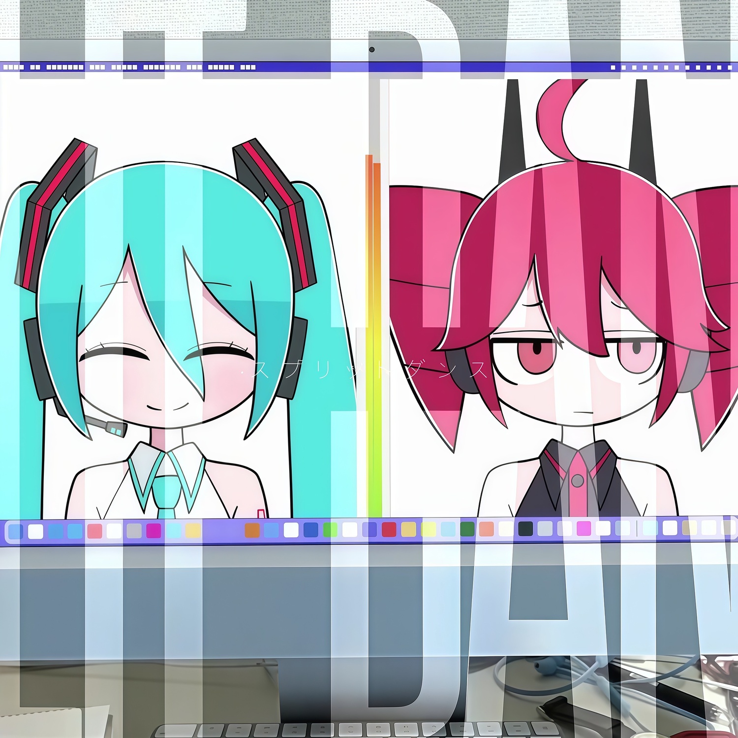 Split Dance - Eipu ft. Hatsune Miku & Kasane Teto