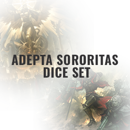 Adepta Sororitas Official Dice Set