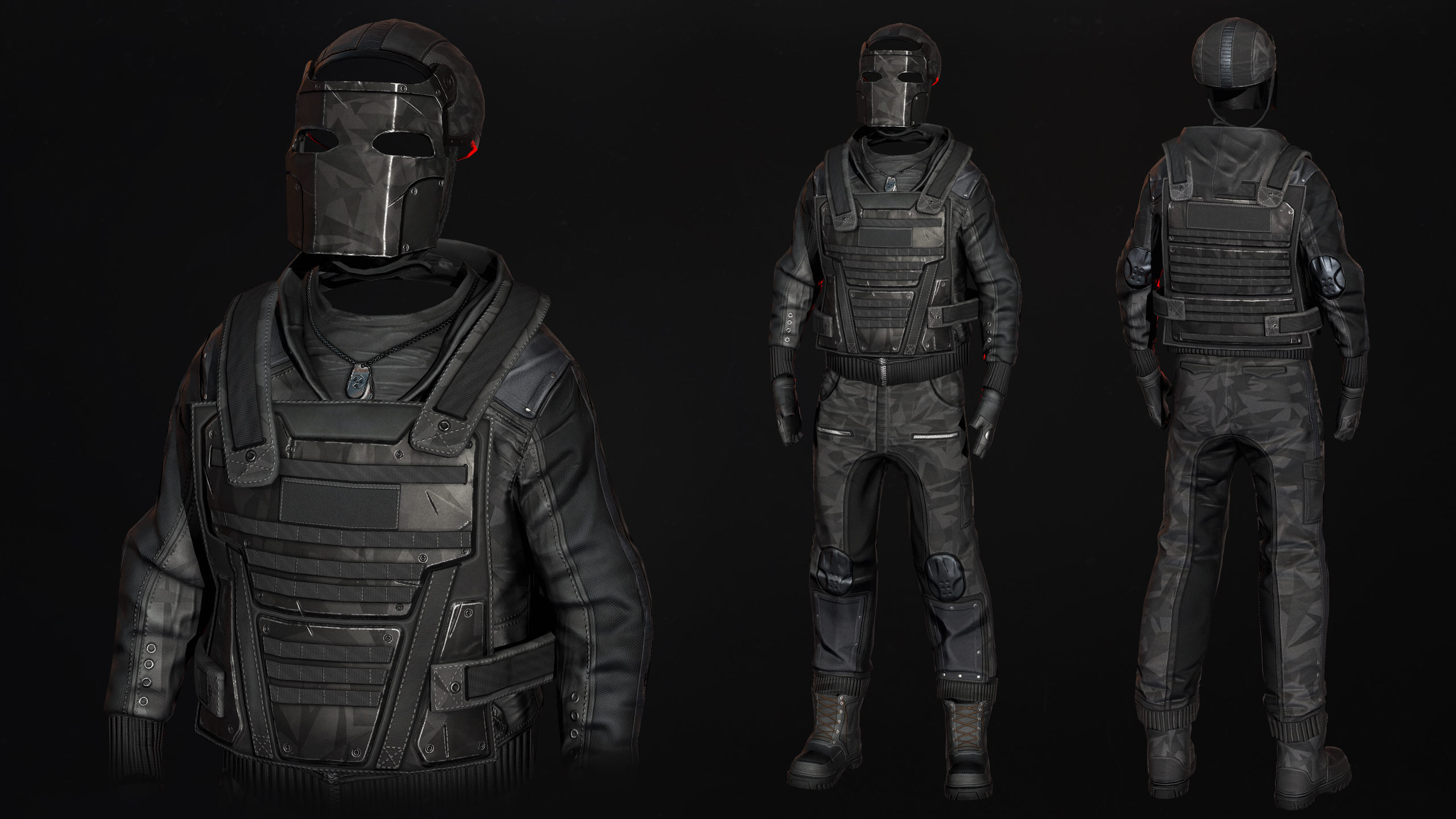 Blackout Facemask