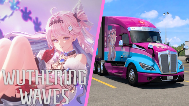 Kenworth T680 2022 Denia - Wuthering Waves [Combo Skin]