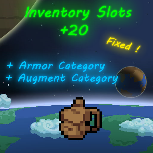 More Inventory Slots +20 +2 Categories Fixed