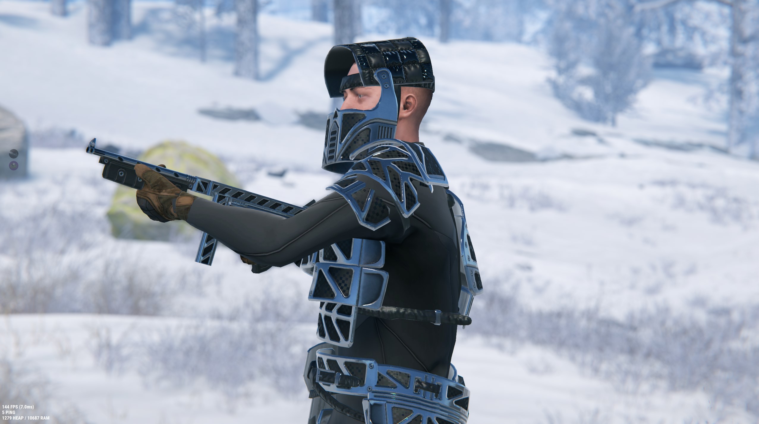 Black OPS Helmet thumbnail 3