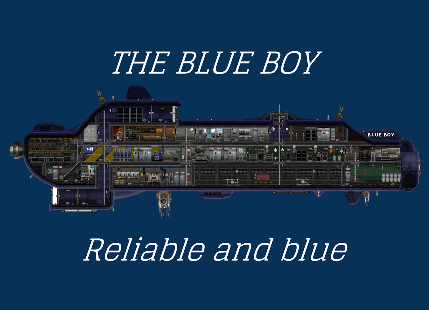 The Blue Boy – Barotrauma Mod