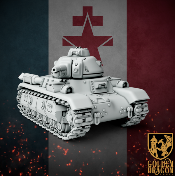 MARCHER Empires At War: (NFR) R35 Marat Light Tank