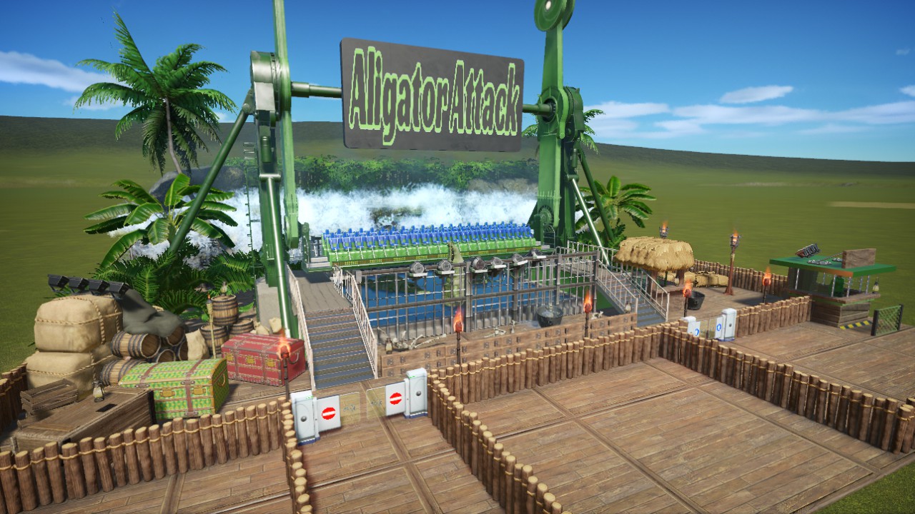  Aligator Attack