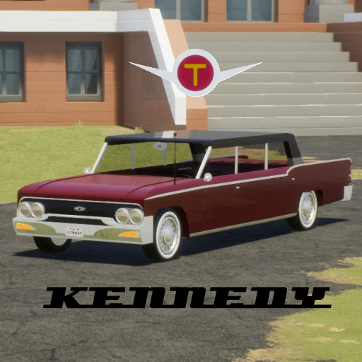 Troubadour kennedy limo 1961 2 tone