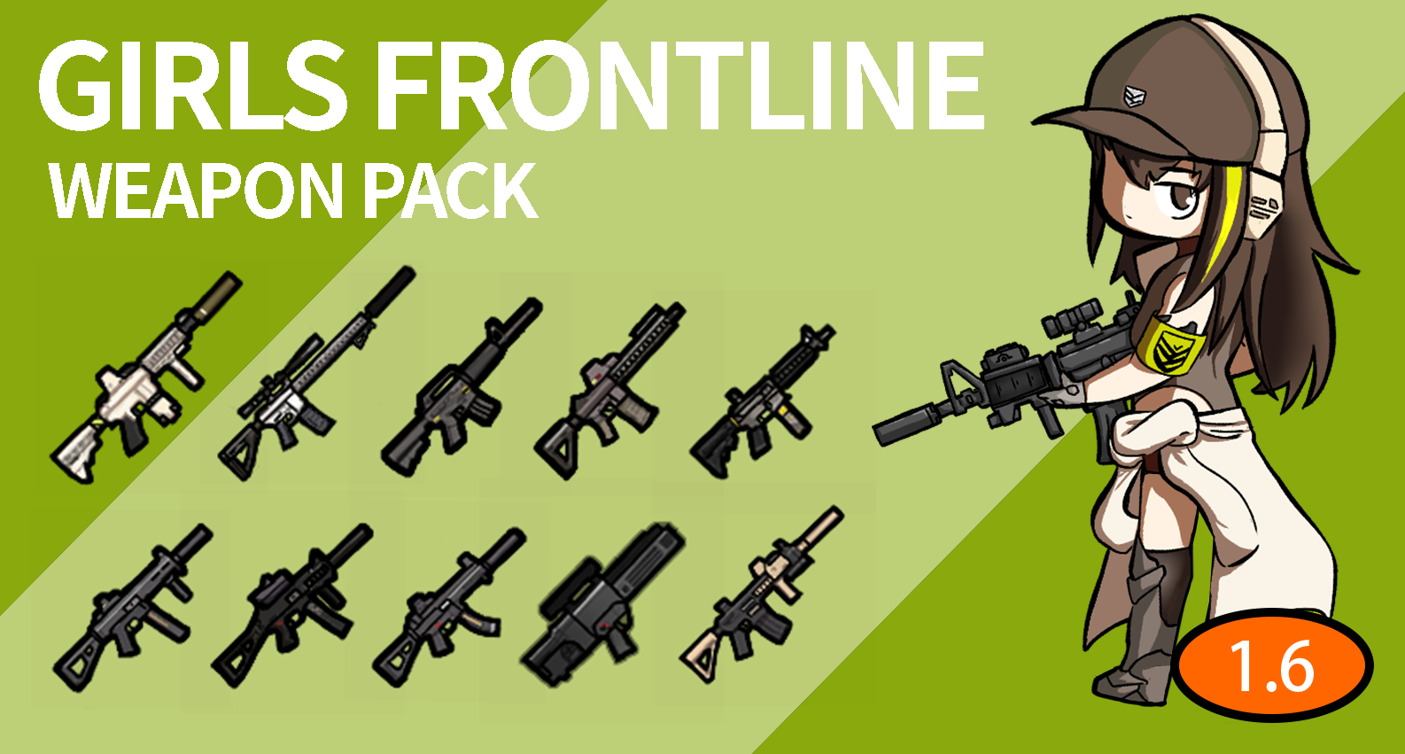 Girls' frontline Weapon Pack [SYS1.6]