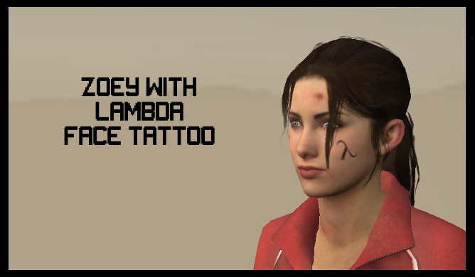 Zoey Head - Lambda Tattoo