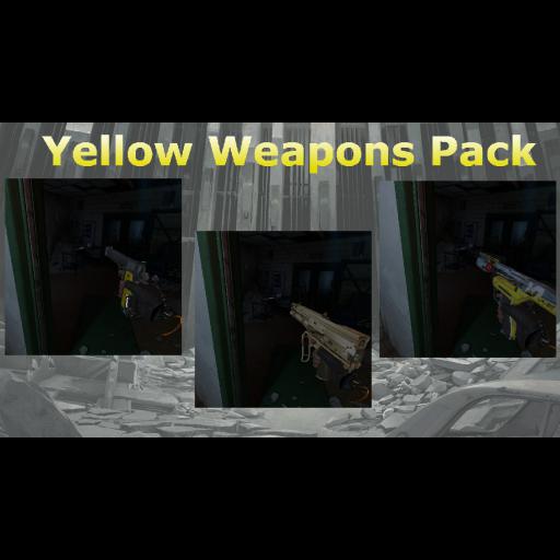 Yellow Weapons Skin Pack