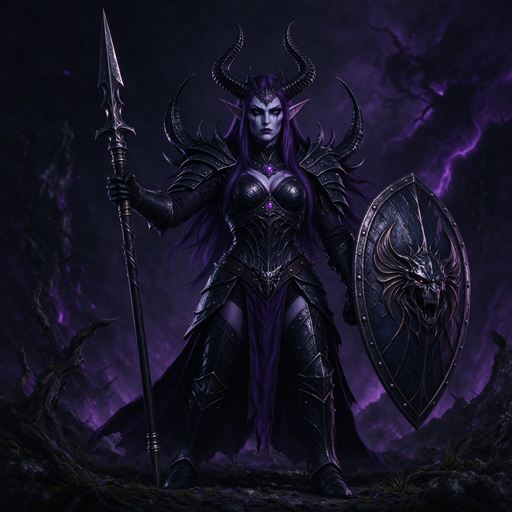 黑暗精灵黑守卫 / Dark Elf Black Guard preview
