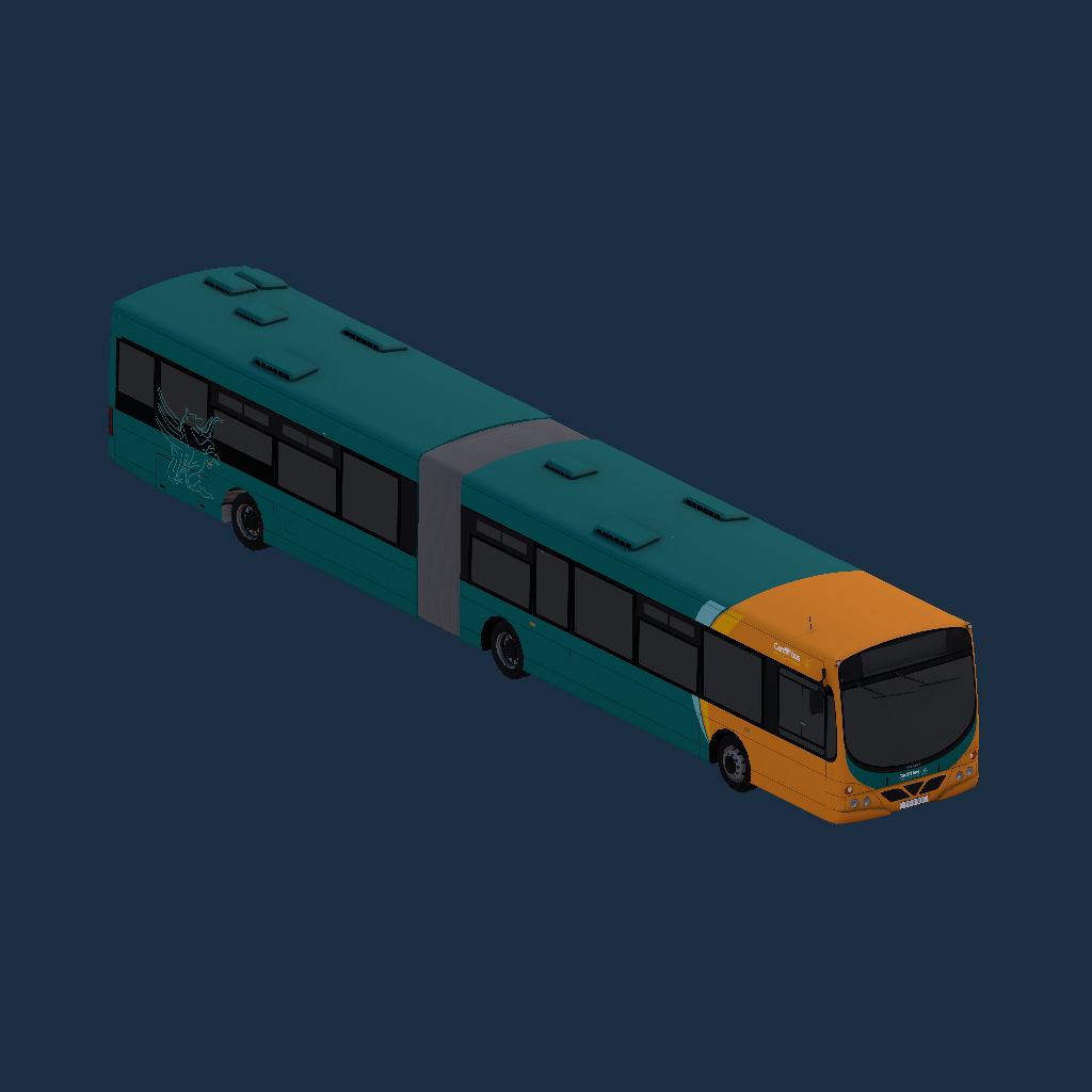 Cardiff Bus Eclipse Fusion