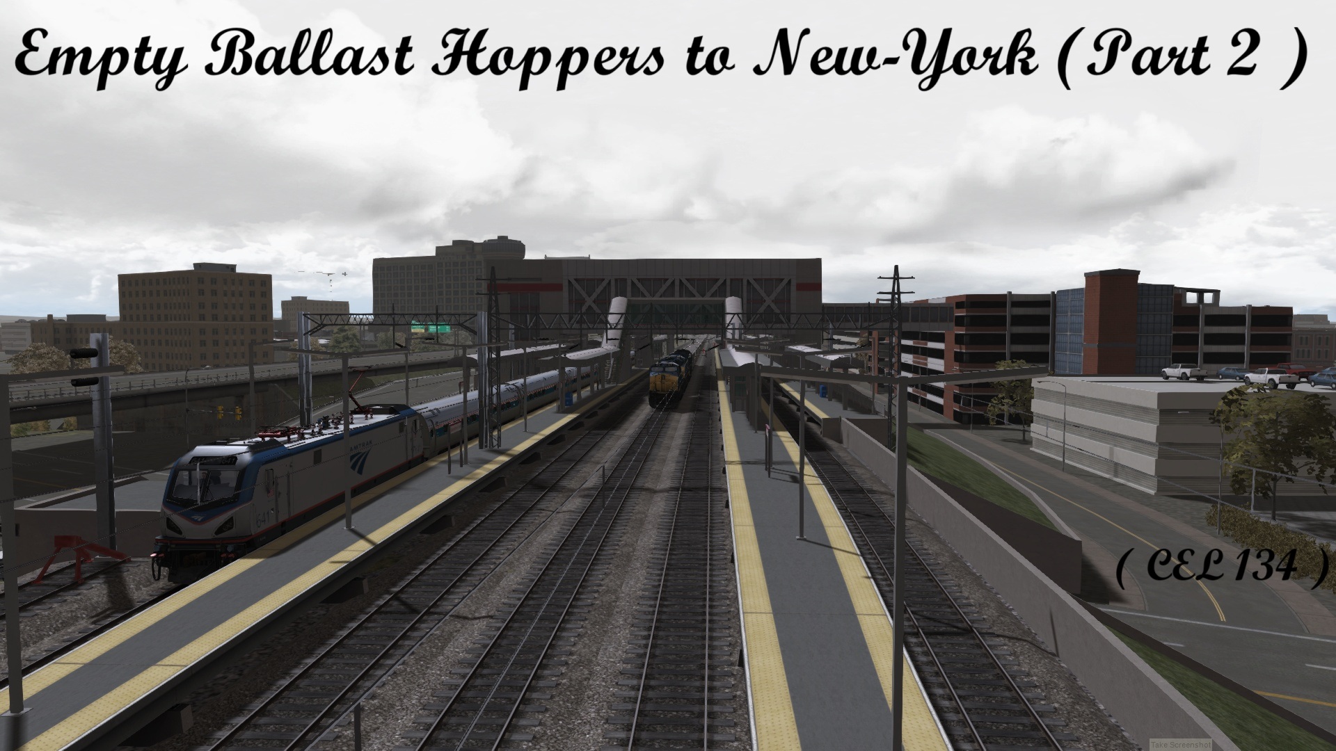 Empty Ballast Hoppers to New York ( Part 2 ) ( CEL 134 )