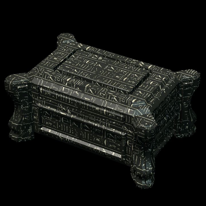 Chest, Hieroglyphic #2