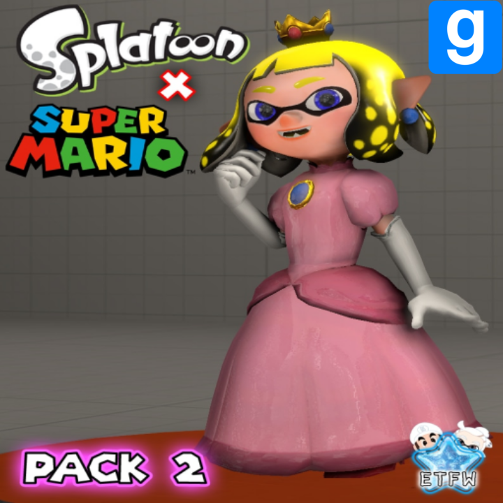 [Splatoon X Super Mario] Mario Mashup Gear - Pack 2