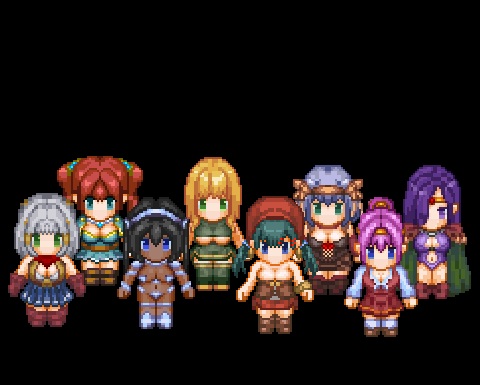 LCY_女冒険者たち（叡智な姿） preview