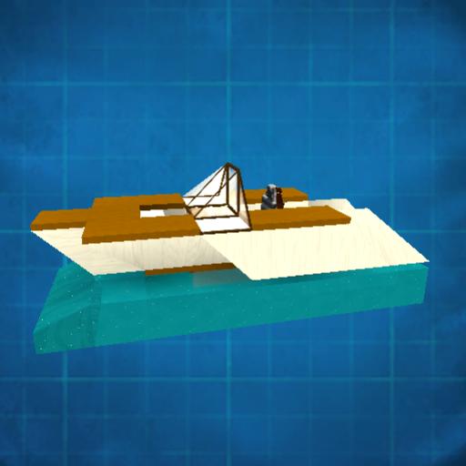 Tiny Classic Moter Yacht