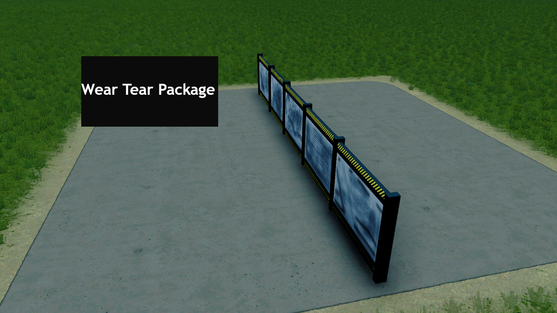 Police Barrier (Wear And Tear) preview