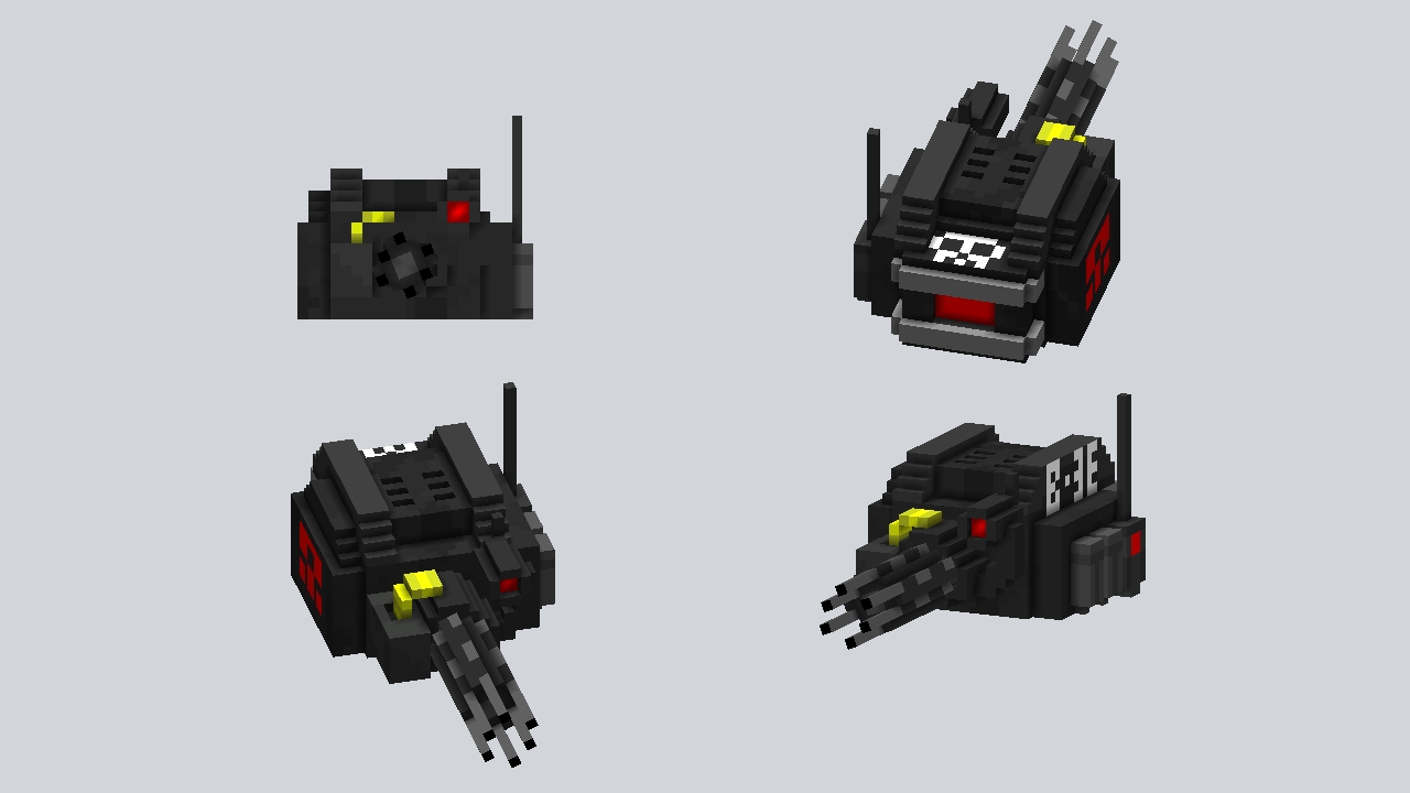 Slim Turret B-3E RED