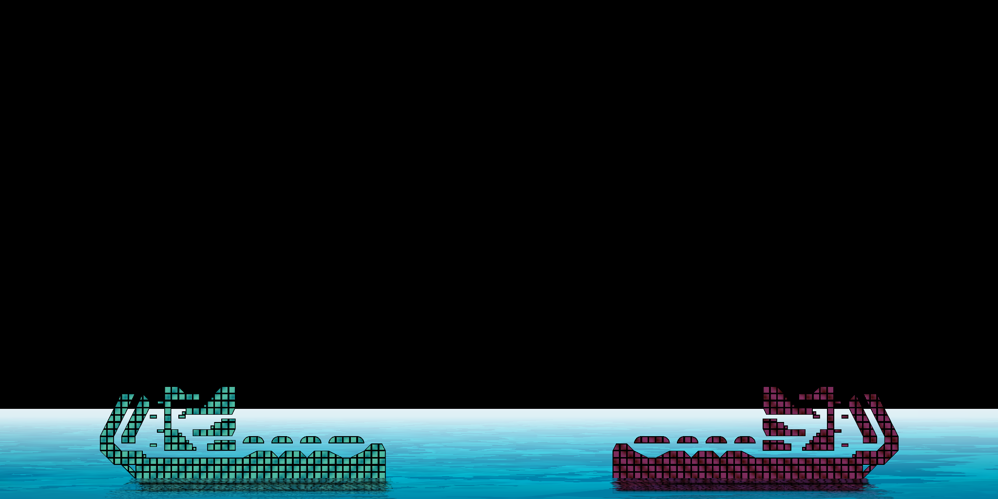 [Fort Scheme] Block Forts 14 Psychedelic Purple & Cyan