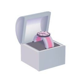 Striped Watch in Box