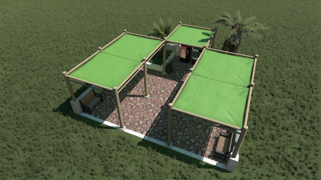 Resting Area - Small - 90's Safari Theme