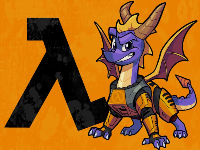 Halflife x Spyro