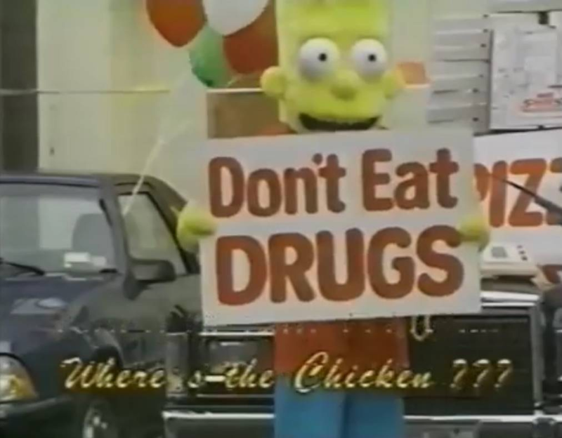 Don't eat drugs