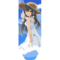 Anime Girl In The Clouds