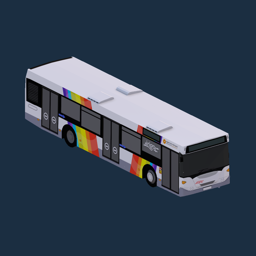 Scania Omnicity 12 II - Irigo Angers Ratp Dev + Angle Morts