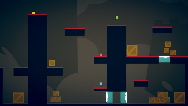 I spun my mose around and randomly placed each character spawn then made a map around the spawns